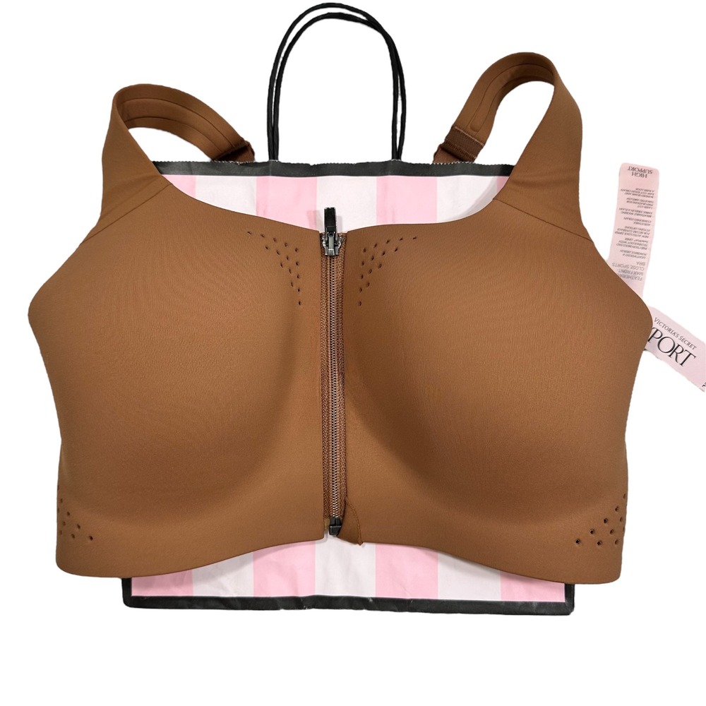 NEW Victorias Secret Featherweight Max Front Close‎ Sports Bra High Support 34D